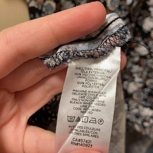 Loft Long Sleeved Midi Dress - Picture 9 of 9